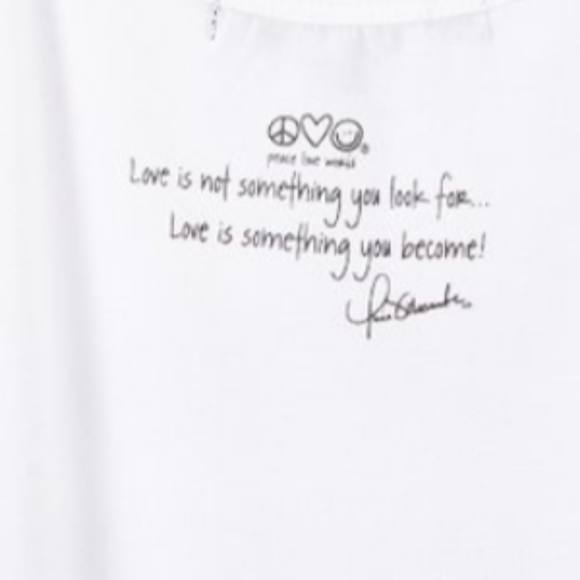 Girls Peace Love World Long Sleeve Tee - Picture 2 of 5